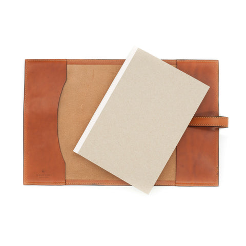 Leather Bound Journal |  Refillable Bound Leather Journal by Tanner Bates