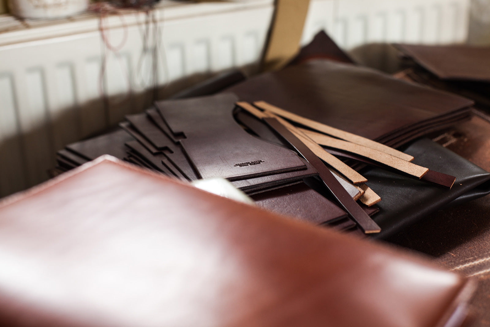 Leather Bound Journal |  Refillable Bound Leather Journal by Tanner Bates