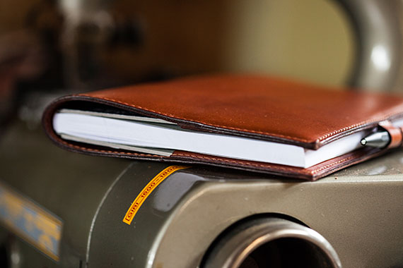 Oak Bark Tanned PenLoop Notebook by Tanner Bates