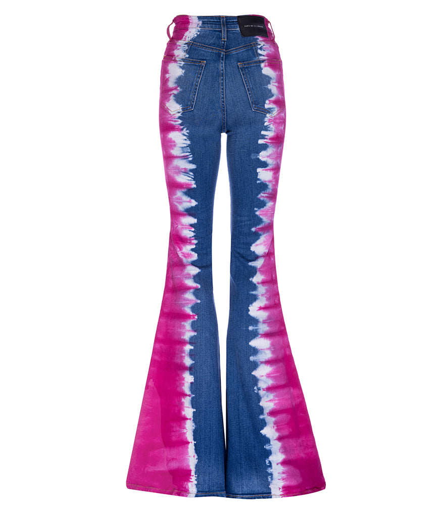 HEIDE STRETCH DENIM-PINK