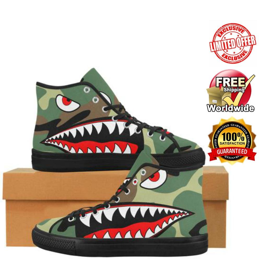 Bape inspired Shark Bite Custom camo 