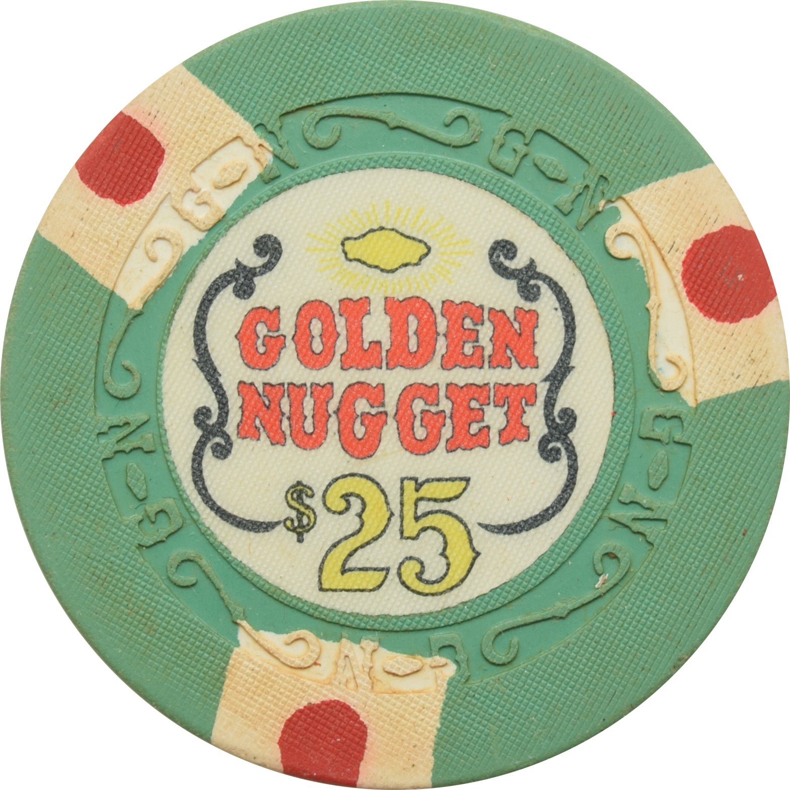 Vintage Golden Nugget Las Vegas Casino Chip