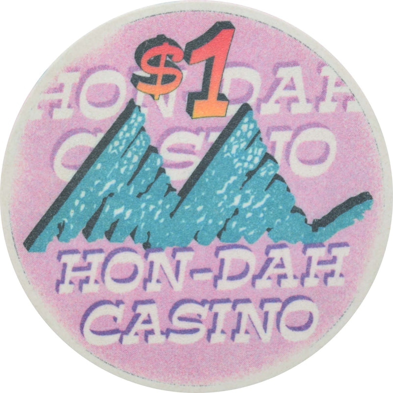 HON-DAH Resort Casino Pinetop Arizona $1 Chip