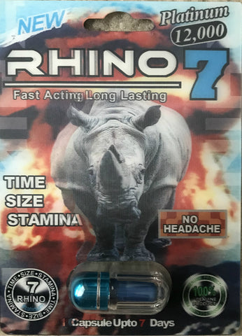 rhino 7 5000 platinum side effects