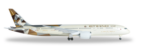 boeing 787 diecast model