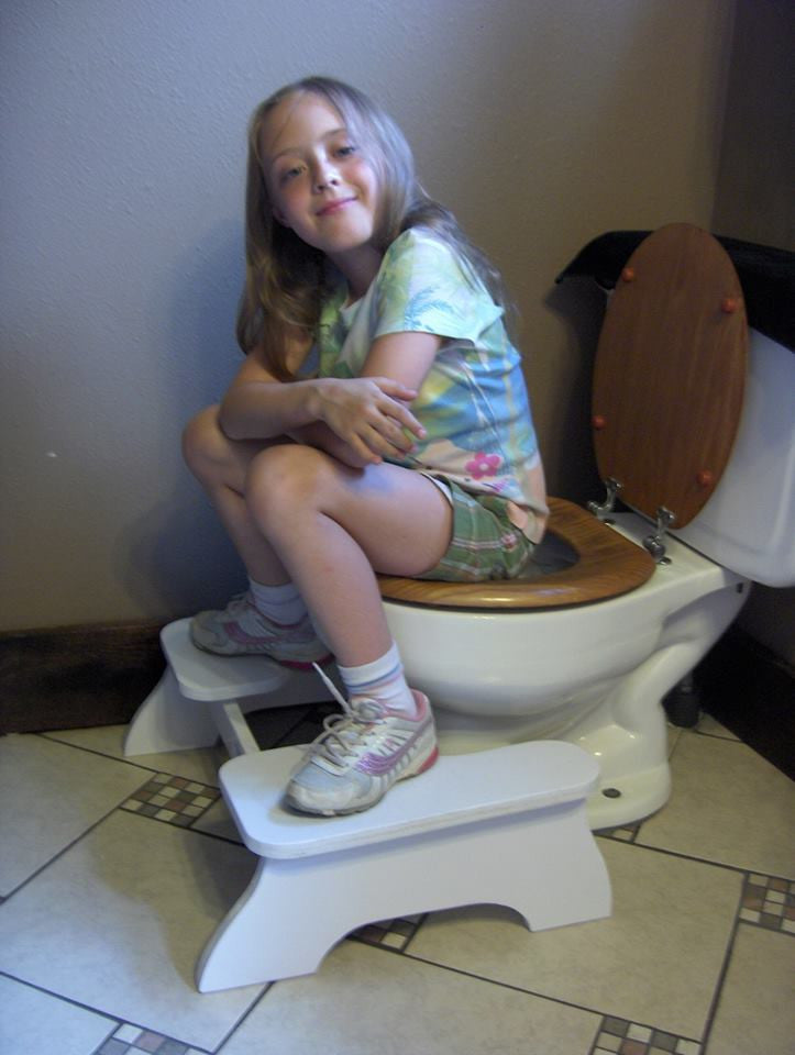 POOP STOOP Low Partial-Squat Toilet Foot Stool –