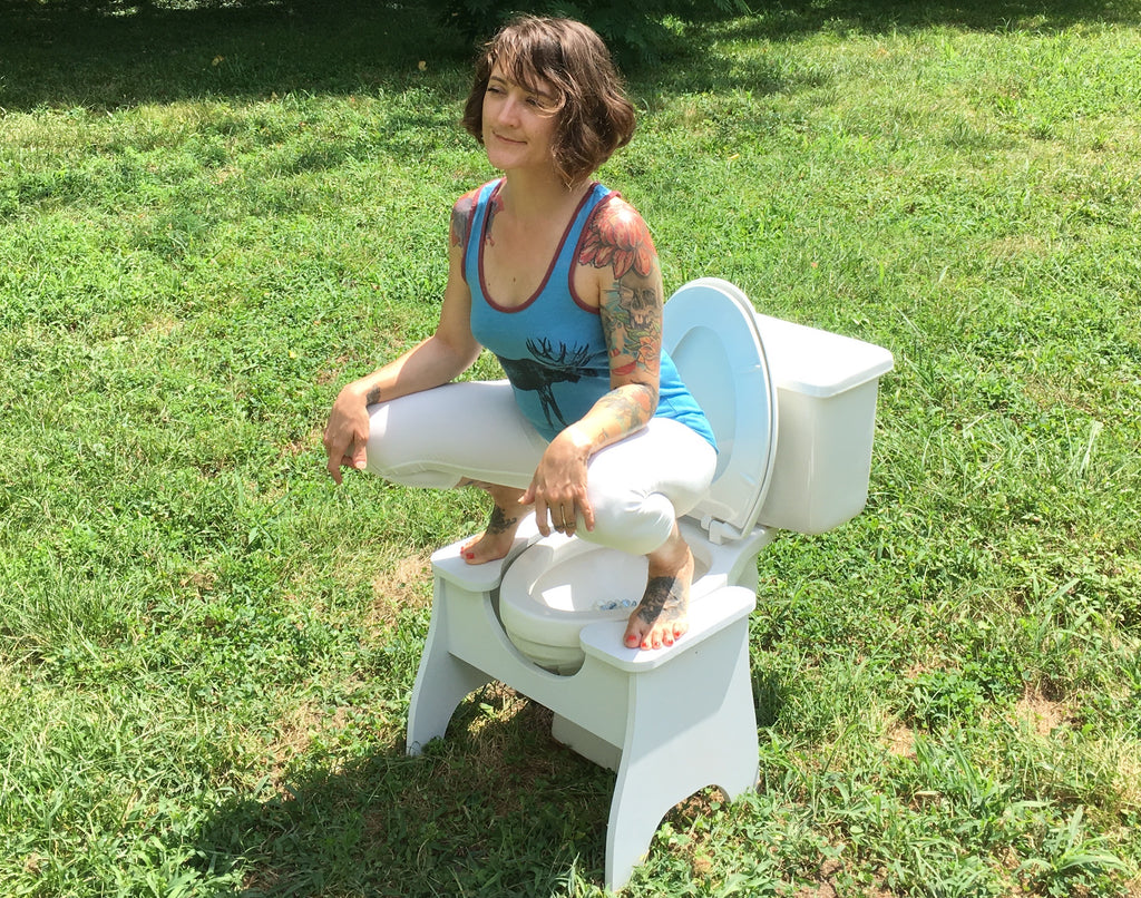 POOP STOOP Full-Squat Toilet Foot Stool – PoopStoops.Com