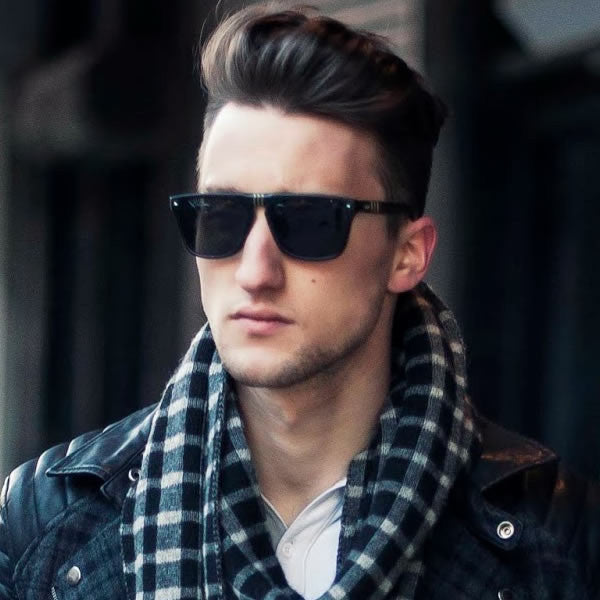 matte black sunglasses mens