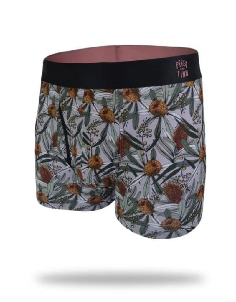 Women's Bamboo Underwear - Protea Navy – Peggy and Finn