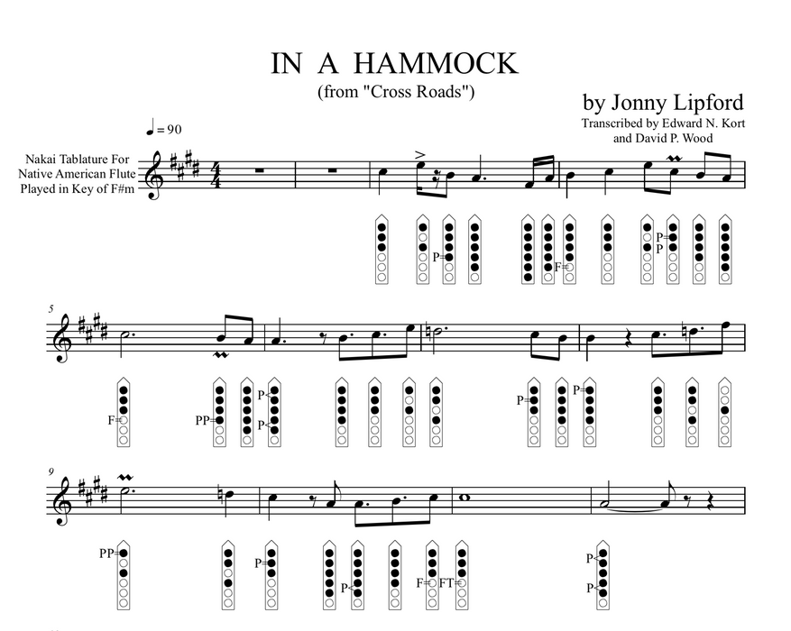 native american flute sheet music