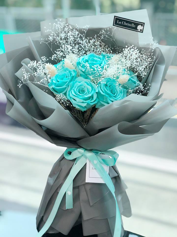 tiffany blue bouquet