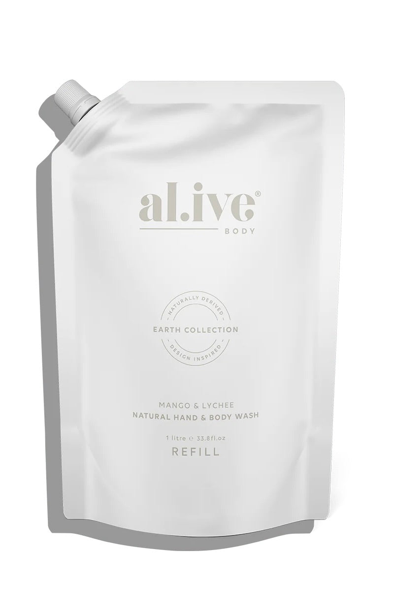 Al.ive Body Wash Refill Pack- Mango & Lychee