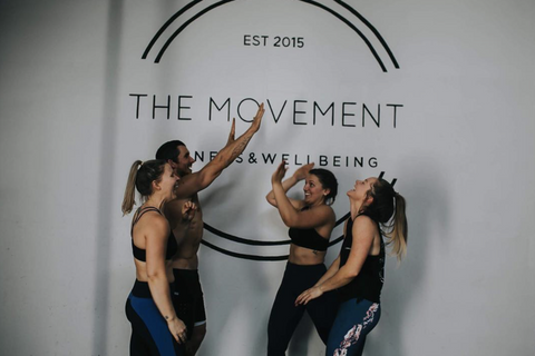 The movement gym welcoming team spirit