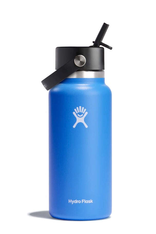 Hydro Flask Wide Mouth with Flex Straw Cap 32oz- Cascade