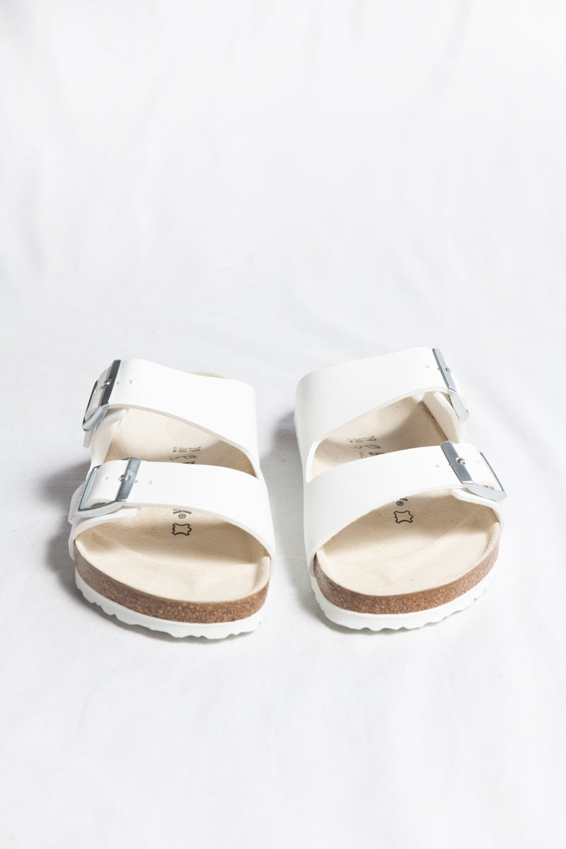 Birkenstock Arizona BS Sandal, Regular- White