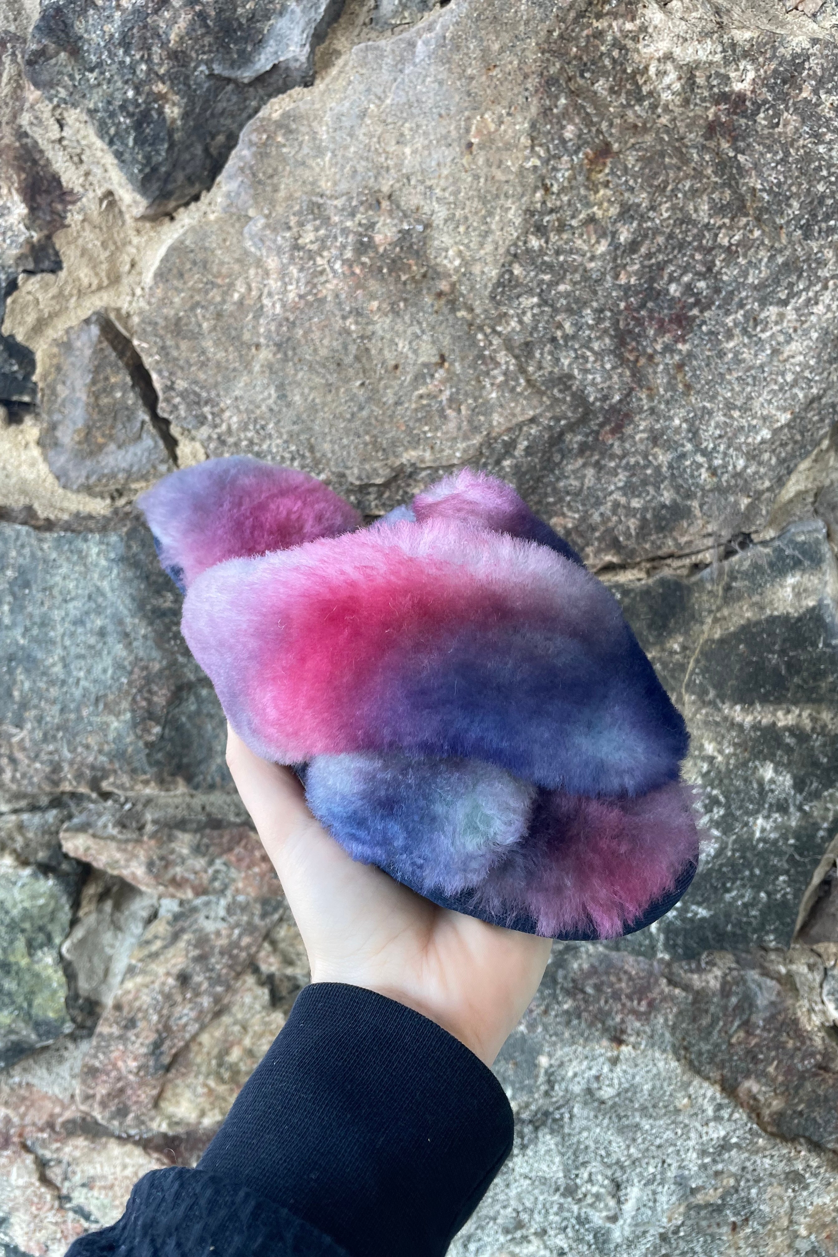 Emu Mayberry Slipper- Tie Dye Sunset Purple