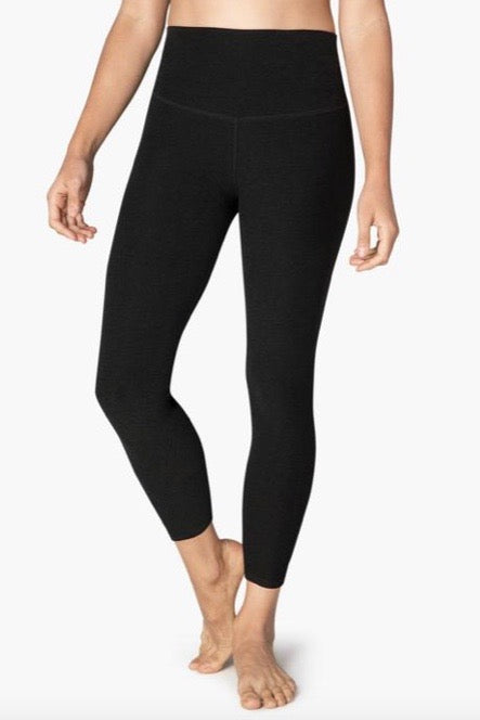 Beyond Yoga Spacedye Yoga High Waisted Midi legging- Darkest Night