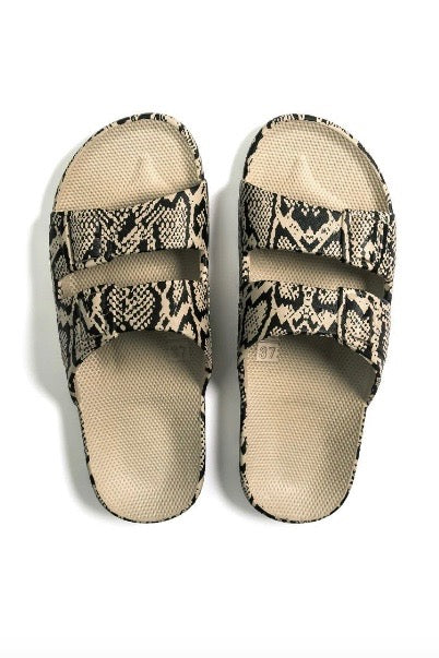 Freedom Moses Print Sandals- Cobra Sands