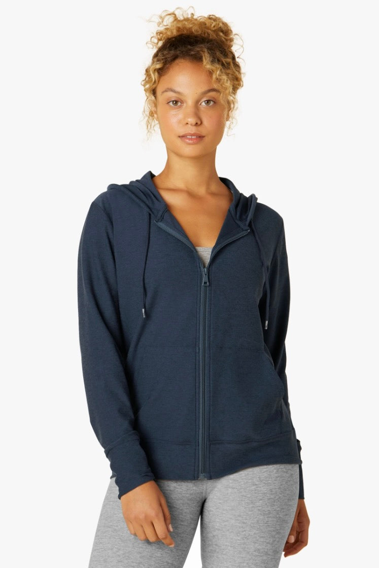 Beyond Yoga Spacedye Everyday Hoodie- Nocturnal Navy