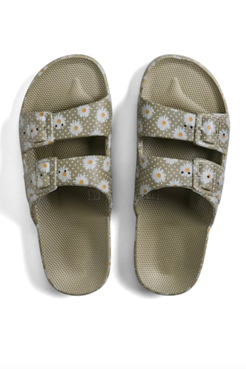 Freedom Moses Sandals- Daisy Dot Khaki