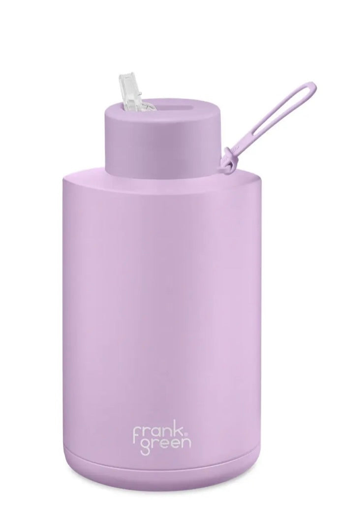 Frank Green Ceramic Reusable Bottle 68oz Extra Large- Lilac