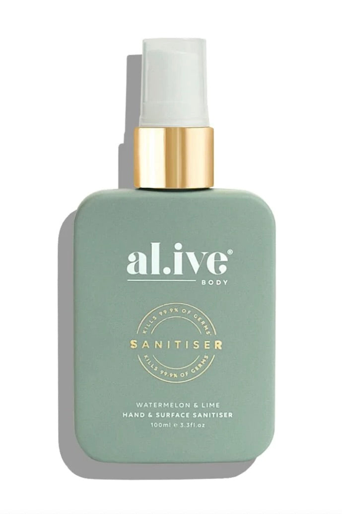 Al.ive Hand & Surface Sanitiser Spray- Watermelon & Lime