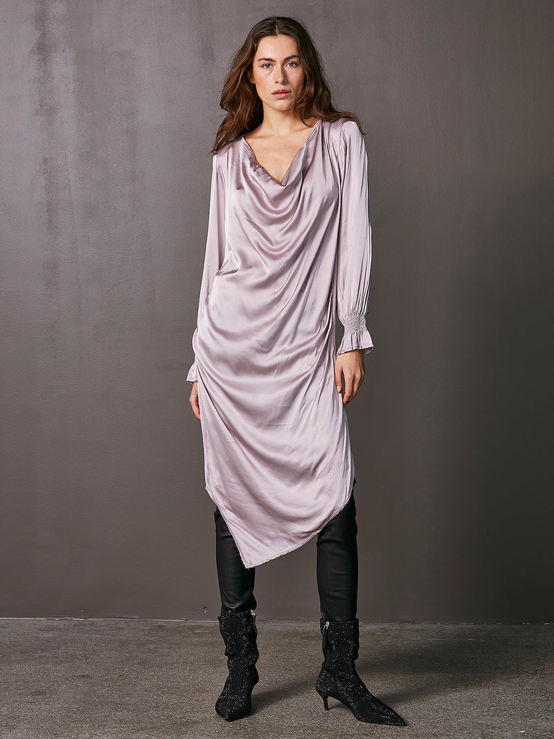 NÜ VANILLA tunic dress Dresses 762 Dusty purple