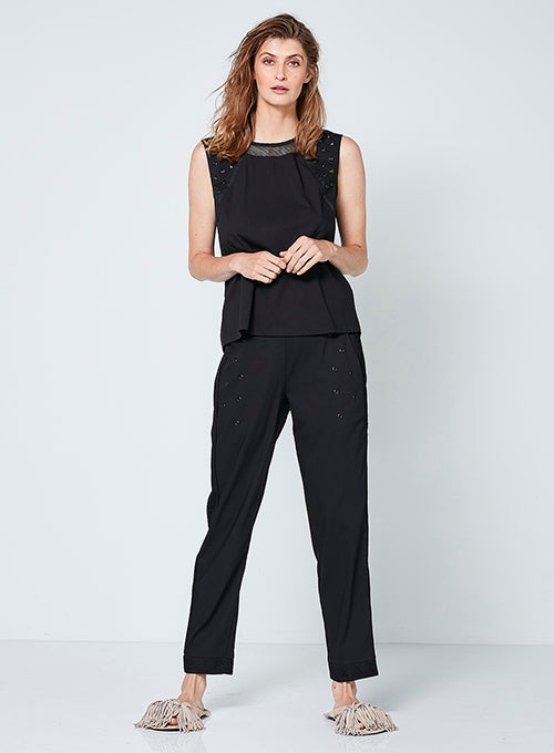 NÜ Pantalon 7/8 ULIANA Pantalons Noir