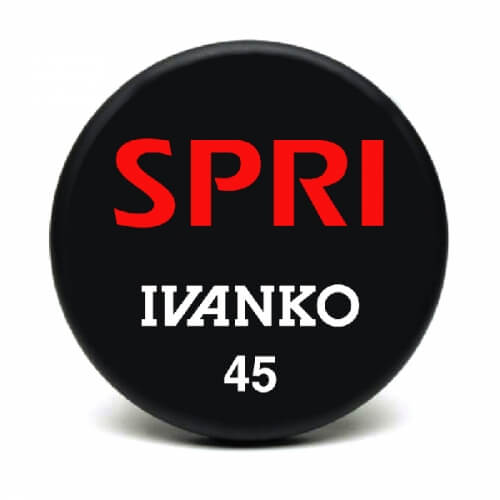 SPRI Ivanko 45 lb custom urethane dumbbell