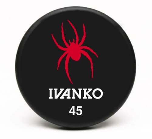 Spider Ivanko 45 lb custom urethane dumbbell