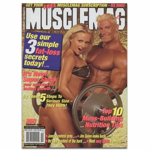 MuscleMag Cover Shot with Ivanko Barbell featured