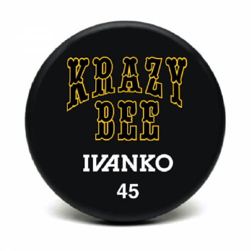 Krazy Bee Ivanko 45 lb custom urethane dumbbell