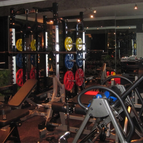 Aaron Stachowiak's home gym