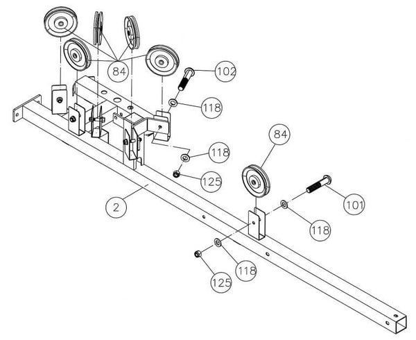 IVK-5500 Ivanko Personal Trainer diagram 1