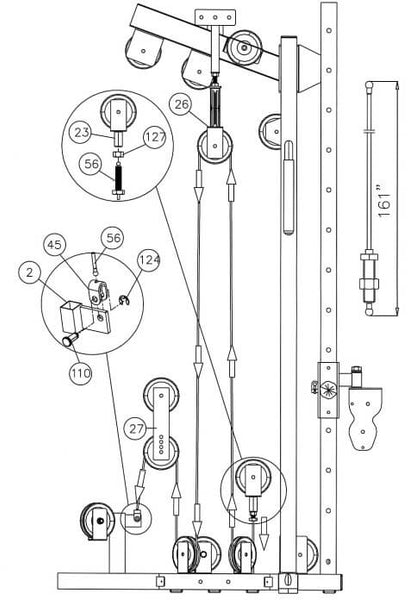 IVK-550 Ivanko Personal trainer diagram 17