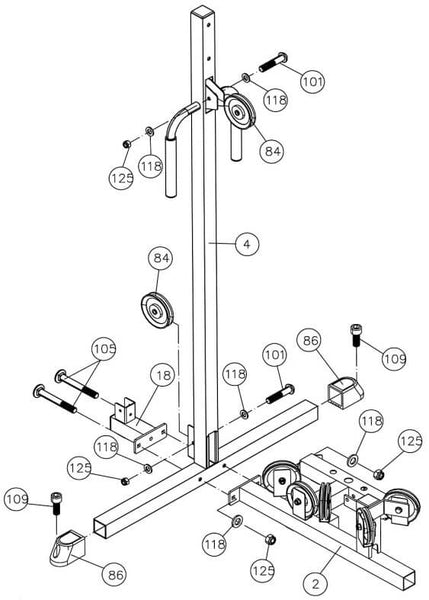 IVK-550 Ivanko Personal trainer diagram 2