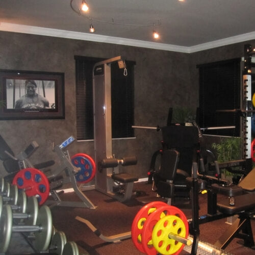 Aaron Stachowiak's home gym