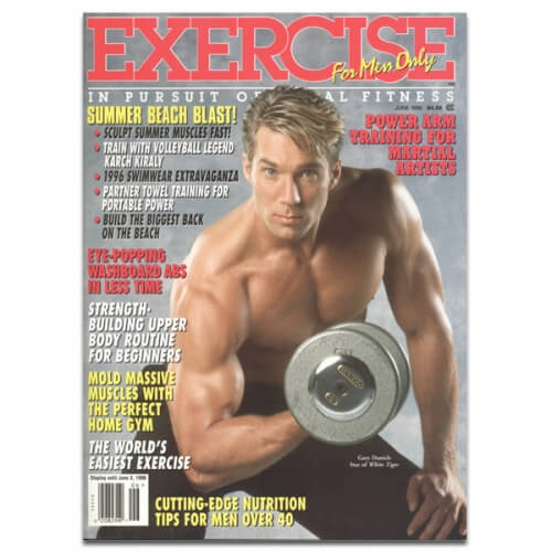 Exercise For Men Only Magazine Cover Ivanko Dumbbell Curl Flex