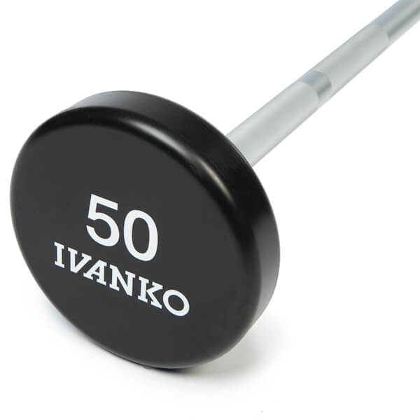 Ivanko IUB & IUEZB Urethane Barbells & EZ-Curl Bars