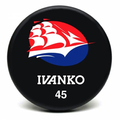 Ivanko 45 lb custom urethane dumbbell