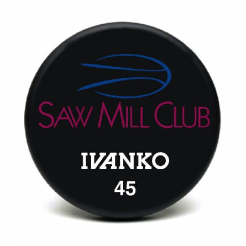 Saw Mill Club Ivanko 45 lb custom urethane dumbbell