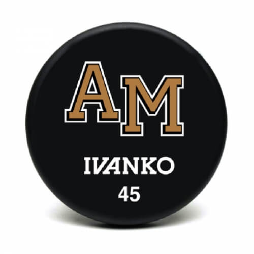 AM Ivanko 45 lb custom urethane dumbbell