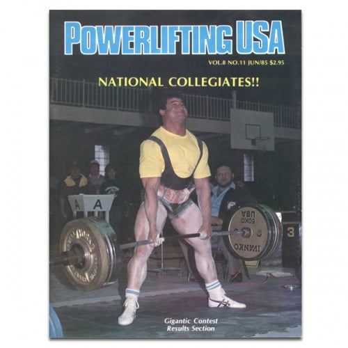 Powerlifting USA Volume 8 no 11 June 1985
