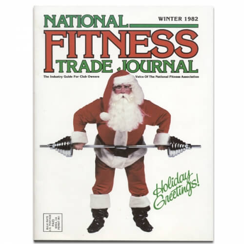 Ntional Fitness Trade Journal Cover SANTA LIFTS IVANKO BARBELL