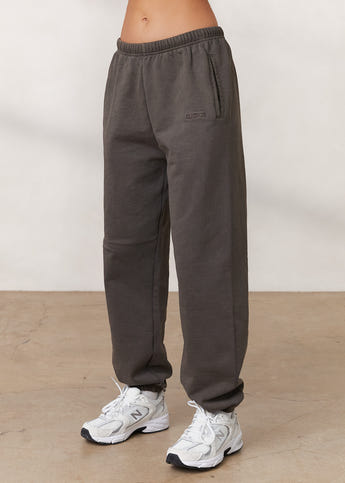Pacsun relaxed varsity joggers in gray - ShopStyle Pants