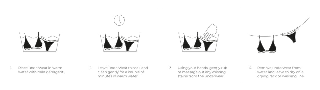 How to wash bras