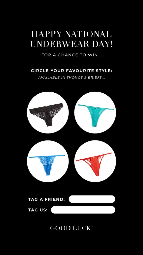 This Is Your Chance  Fall For FREE Undies This National Underwear Day –  Lounge Underwear
