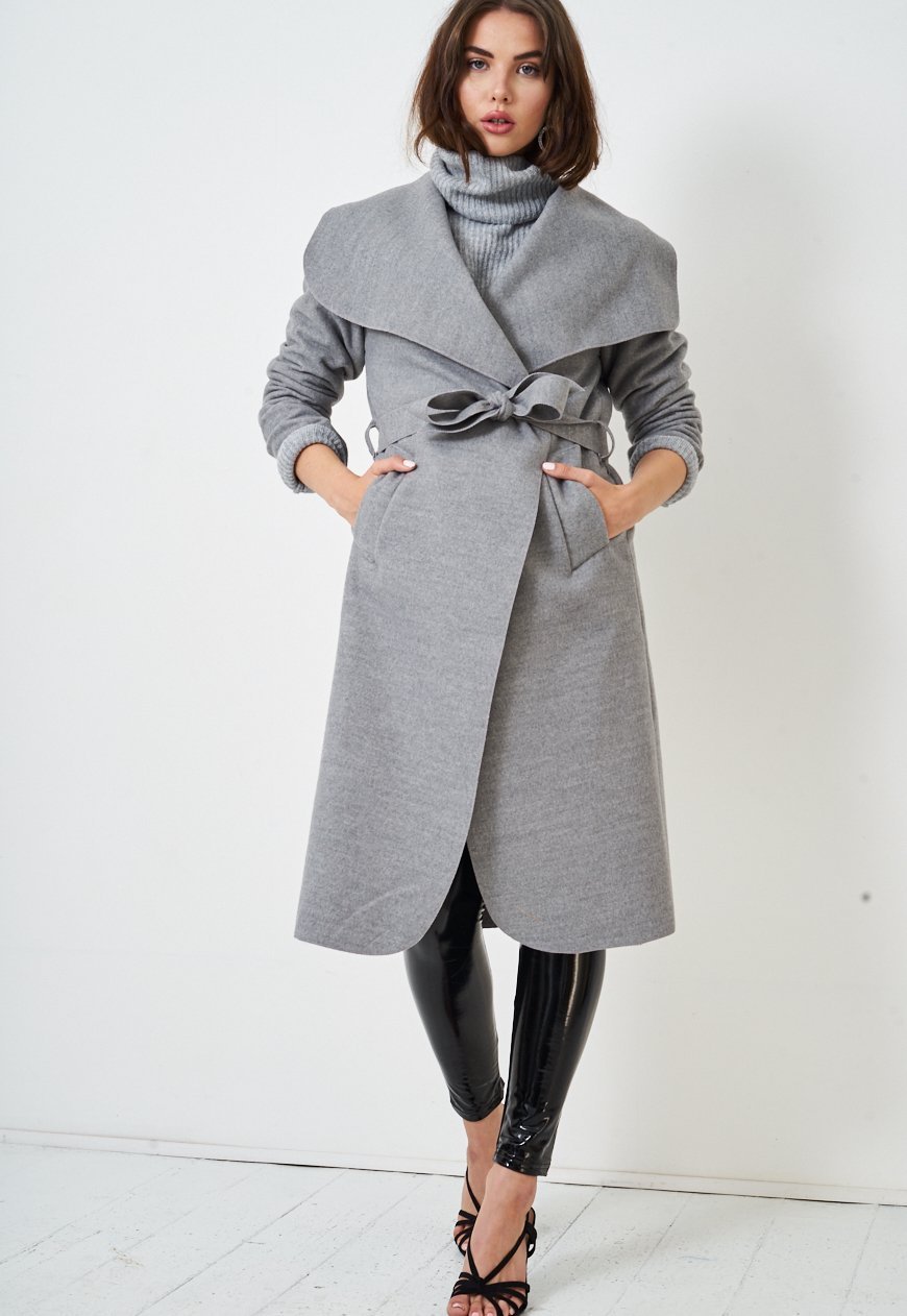 grey waterfall jacket