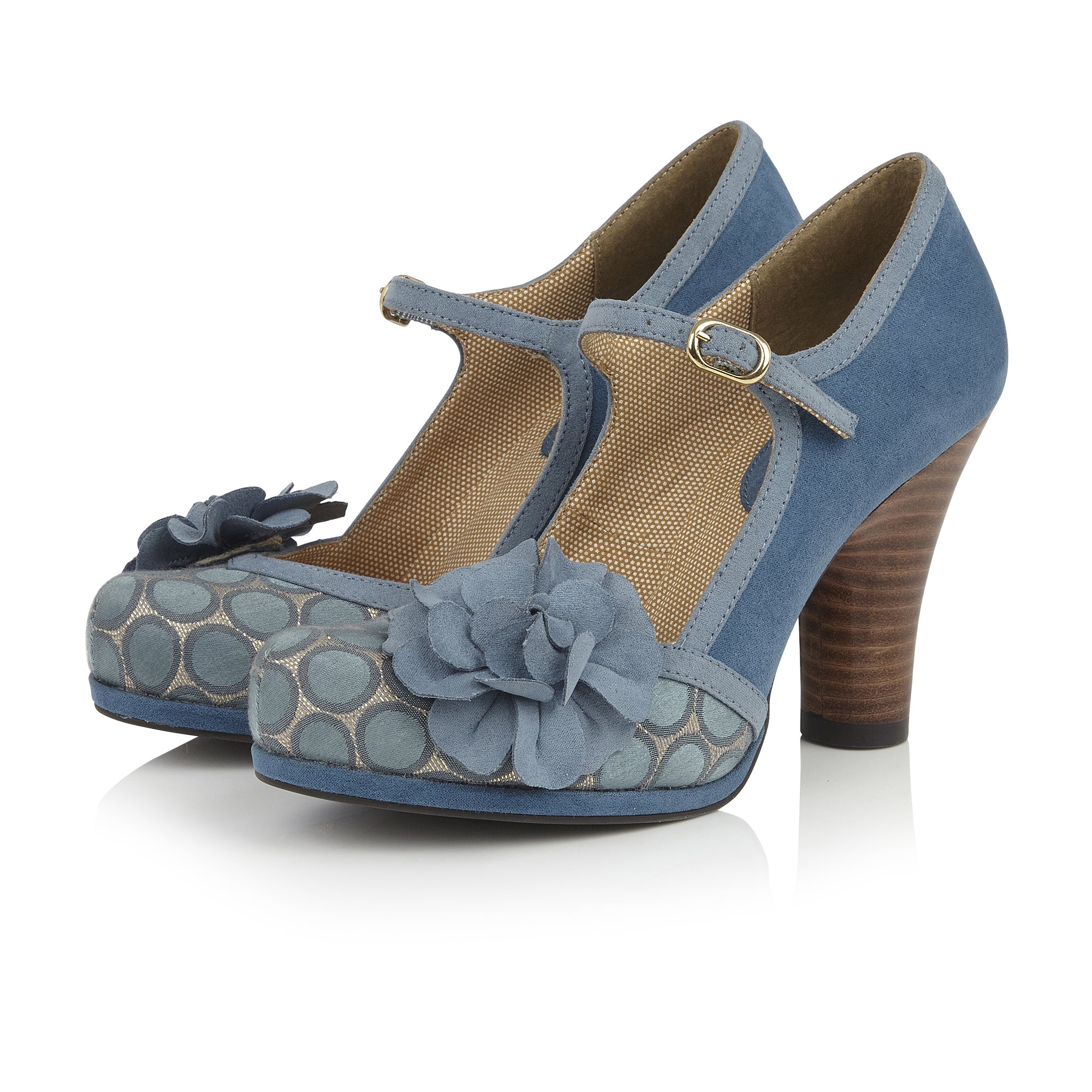 pale blue wedges uk