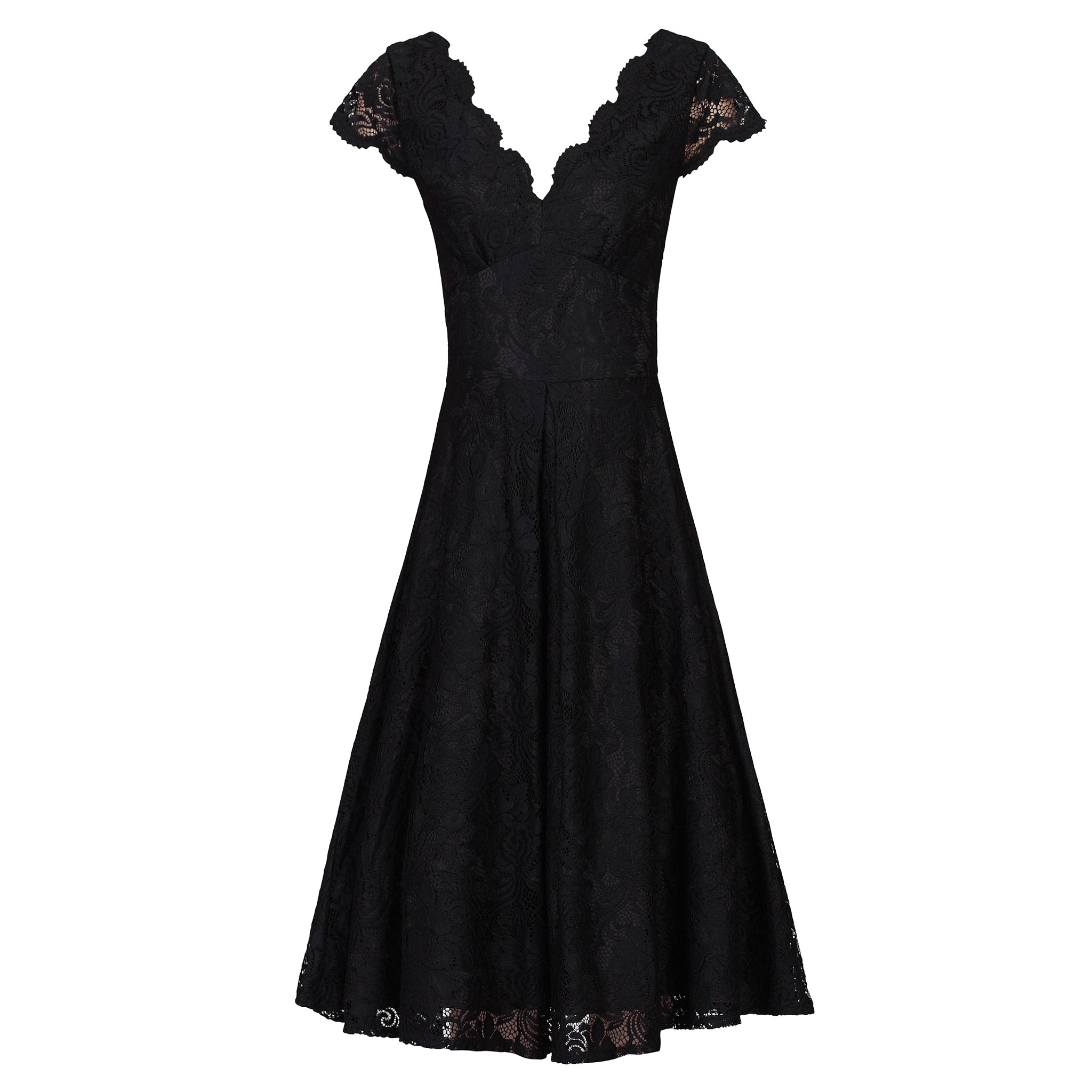 black swing dress uk
